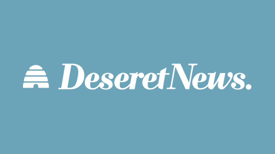 White DeseretNews logo on SafeUT blue blackground External link: (https://www.deseret.com/2023/4/13/23659989/ai-weapons-detection-utah-school-safety)